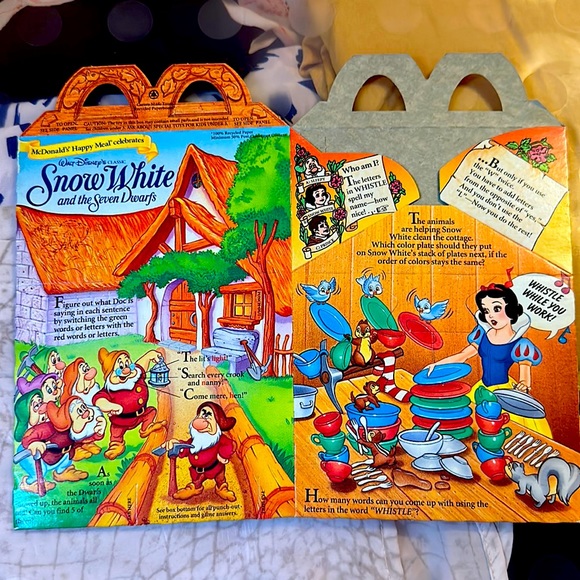 Other | Walt Disney Classic Snow White And The Seven Dwarfs 1992 | Poshmark